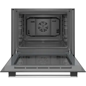 Bosch HHF113BA0B Built-in Single Multifunction Oven - Black