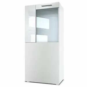 Killion Display Cabinet Matt White / Without LED