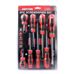 Dekton 8pc Magnetic Screwdriver Set