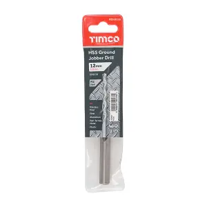 Timco - Ground Jobber Drills - HSS M2 (Size 12.0mm - 1 Each)