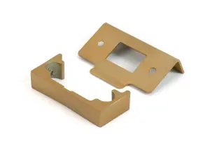 From The Anvil Satin Brass  1/2" Rebate Kit for Tubular Mortice Latch