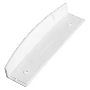 SPARES2GO Door Handgrip Handle compatible with Bosch Fridge Freezers (White, 145mm, Pack of 2 Handles)