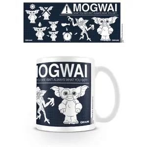 Gremlins Rules Mogwai Mug White/Navy (One Size)