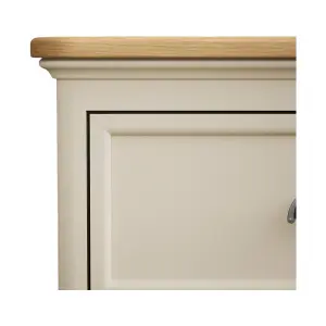 Ashton Oak and Cream Painted Super Wide TV Cabinet