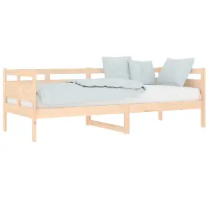 Berkfield Day Bed Solid Wood Pine 80x200 cm