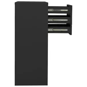 Berkfield Office Cabinet Anthracite 90x40x102 cm Steel