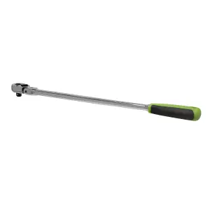 Ratchet Wrench 3/8"Sq Drive Extra-Long Flexi-Head Flip Reverse (Sealey S01208)