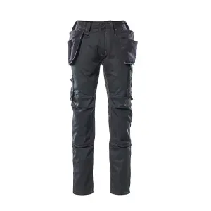 Mascot Unique Lightweight Trousers with Holster Pockets (Black)  (30.5) (Leg Length - Short)