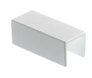 MK White (H)16mm (W)16mm Trunking coupler