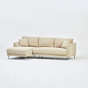 Circe Corner Sofa in Nordica Wickes Left Hand Facing