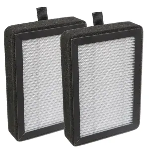 SPARES2GO HEPA Filter compatible with Levoit LV-H128 LV-H13EU Air Purifier LV-H128-RF LV-13EU-RF (Pack of 4 Filters)