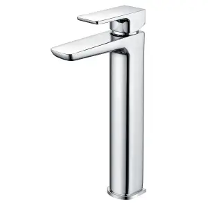 Nes Home Finn Basin Mixer Tall Tap Chrome