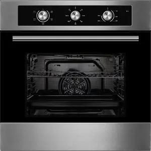 Cookology Built-In Electric Single Fan Oven In Stainless Steel With Minute Minder | COF600SS