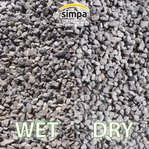 simpa 10mm White Limescale Chippings Bag 20kg