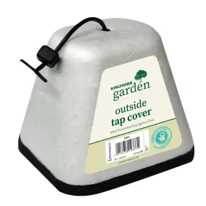 2 x Outside Tap Cover Insulated Polystyrene Thermal Frost Protector Tap Jacket