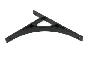 Matt Black Tyne Shelf Bracket (260mm x 200mm)