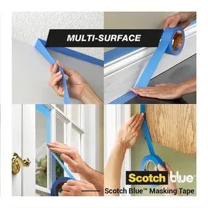 ScotchBlue Blue Masking Tape (L)41m (W)24mm, Pack of 3