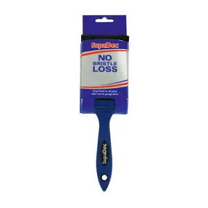 SupaDec No Bristle Loss Brush Blue (75mm)