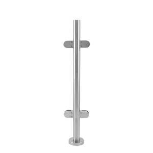 MonsterShop Stainless Steel Balustrade, Mid Post, 90cm H