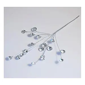 Diamante 11mm Pack of 6 in Silver