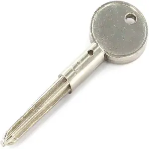 Charles Watson Universal Security Rack Bolt Keys Silver Pack of 2