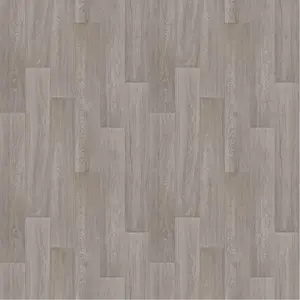 Anchor Oak Grey Wood Effect Anti-Slip Vinyl Flooring Sheet For Kitchen Bathroom Dinning Room-4m(13'1") X 2m(6'6")-8m²