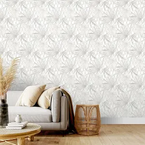 Paradise Palm luxury heavyweight vinyl - Neutral