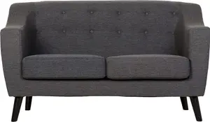 Ashley 2 Seater Sofa Upholstered in Grey Fabric