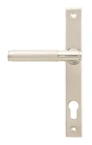 From The Anvil Polished Nickel Brompton Slimline Lever Espag. Lock Set