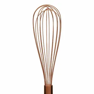 Canora Grey Dixon Stainless Steel Whisk Rose Gold / 8cm H x 39cm W