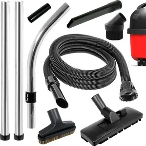 SPARES2GO Hoover Hose Tool Brush Kit For Numatic Henry HVR200 HVC200 NRV200 Vacuum Cleaner (1.8M)