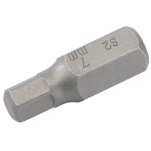 Draper Expert 7mm x 30mm Hexagonal 10mm Insert Bit for Mechanic's Bit Sets 33328