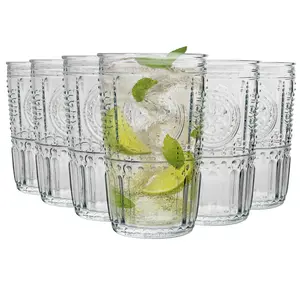 Romantic Highball Glasses - 475ml Clear / 475ml / 6