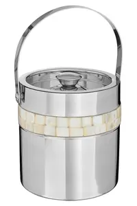 Maison by Premier Mother Of Pearl Inlay Design Ice Bucket