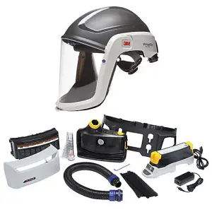 3M™ Versaflo™ TR-819UK and M-306 Helmet Intrinsically Safe Powered Air Turbo Starter Kit