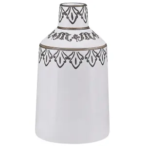 Flower Vase AMISOS Ceramic White