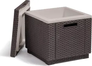 Keter Ice Cube Cool Box - Brown