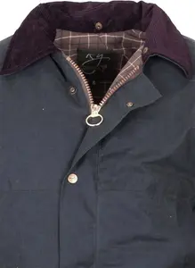 Rydale Men's Waxed Jacket - Thirsk - Olive S