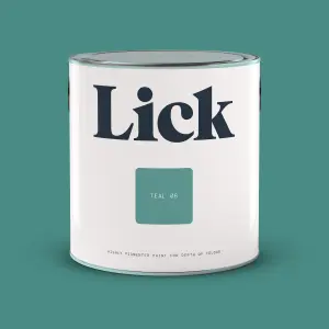 Lick Teal 06 Eggshell Emulsion paint, 2.5L