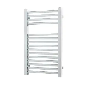 Weston Chrome Heated Towel Rail - 800x490mm