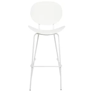 Set of 2 Bar Chairs SHONTO White