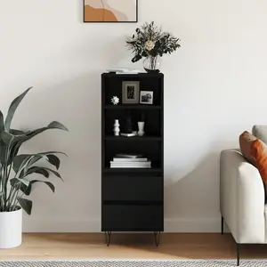 40cm Sideboard Black