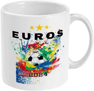 Euro Football Cup 2024 Ceramic Mug