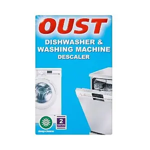 Oust Pack Of 2 Dishwasher & Washing Machine Deep Cleaning Descaler