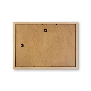 Abstract Vol.443 by S.Johnson - Single Picture Frame Painting Oak / 24cm H x 33cm W x 2cm D