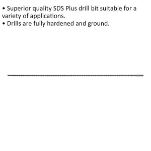 Premium 12 x 1000mm SDS Plus Drill Bit for Smooth and Efficient Drilling