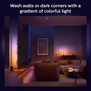 Philips Hue Signe Gradient White and Colour Ambiance Table Lamp Black