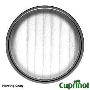 Cuprinol Ducksback Herring Grey Matt Exterior Wood paint, 9L Tin