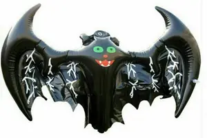 Halloween Inflatable Bat 46cm x 36cm Scary Spooky Blow-Up Toy Party Horor Decor