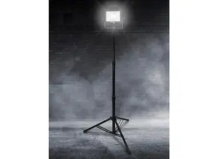 Faithfull Power Plus AST2520 110V SMD LED Single Head Tripod Site Light 20W 1800 Lumens 110V FPPSLLED20VL